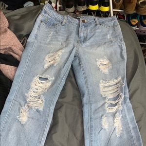 Fashion nova ripped jeans